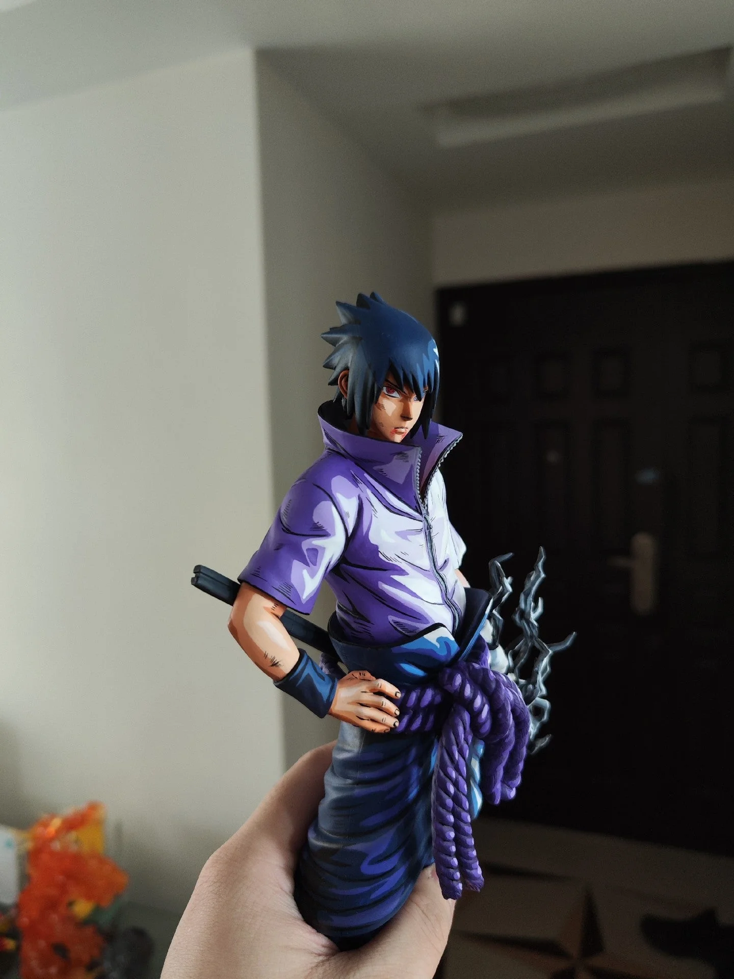 2d comic color Naruto figure repaint-Sasuke-stand - Image 4