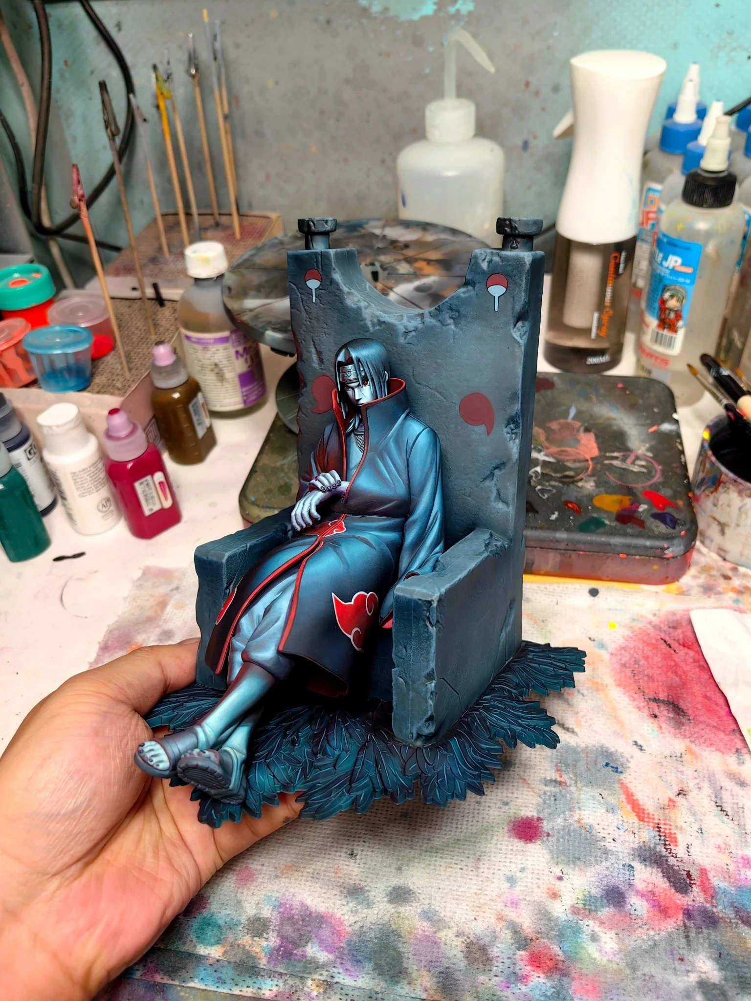 2d comic color naruto figure repaint-uchiha itachi - Image 3