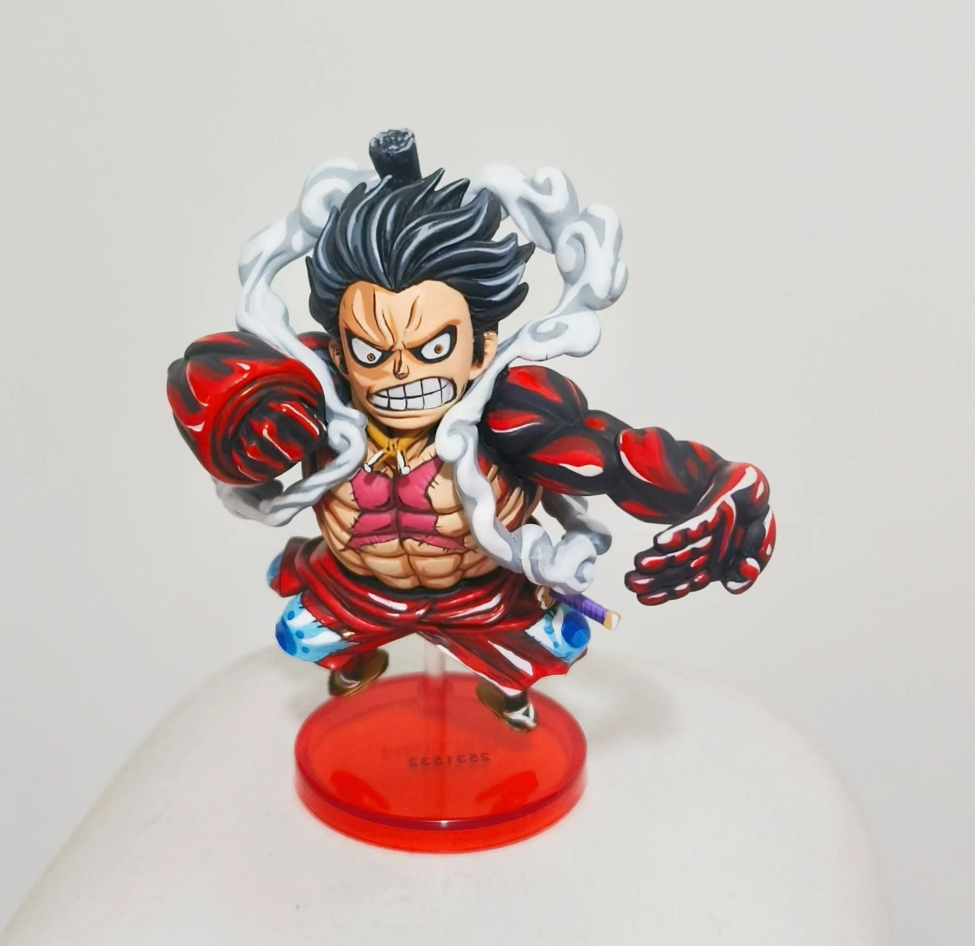 2d comic color one piece figure repaint-luffy-wcf - Image 3