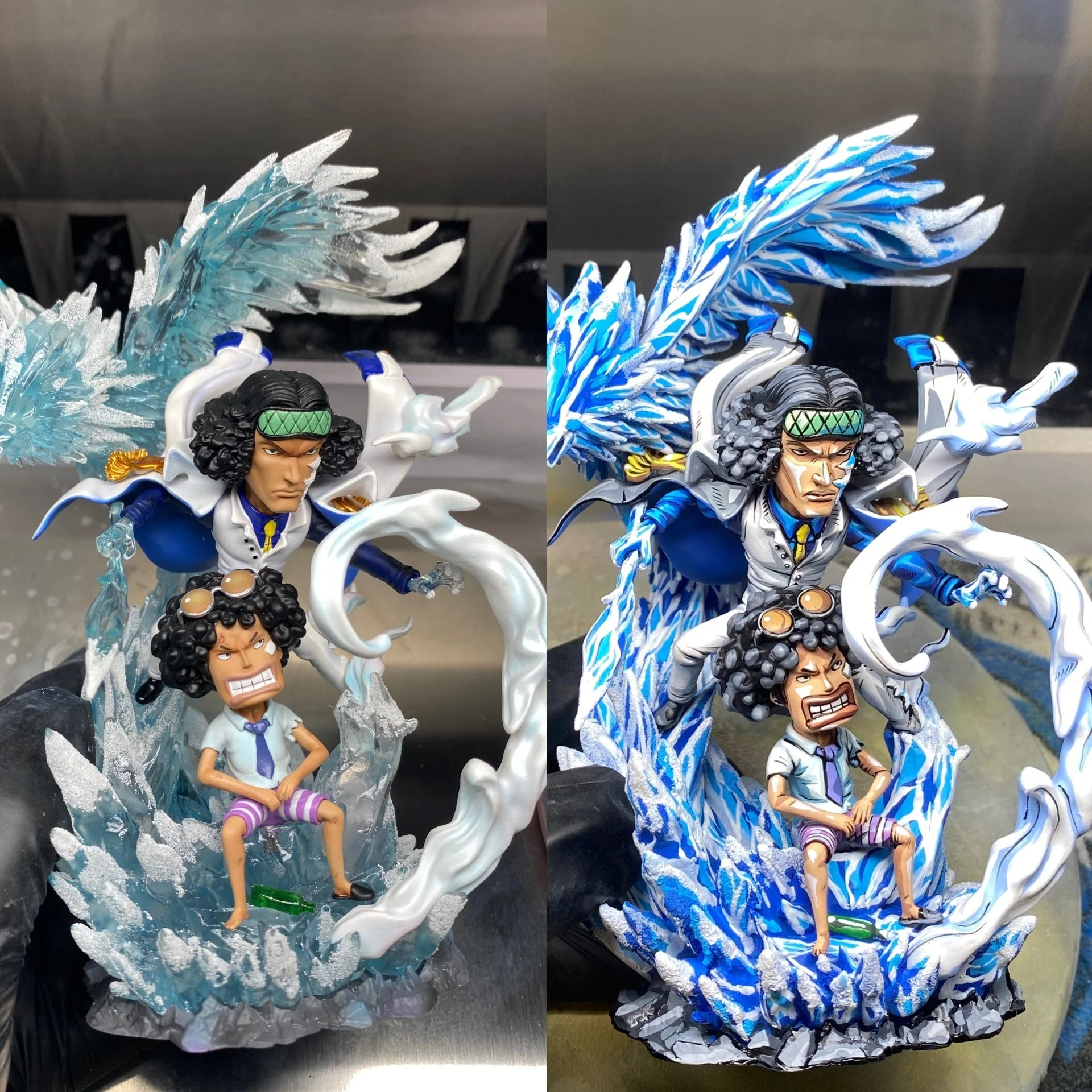 2d comic color one piece figure repaint-Three Great Admirals of one piece - Image 3
