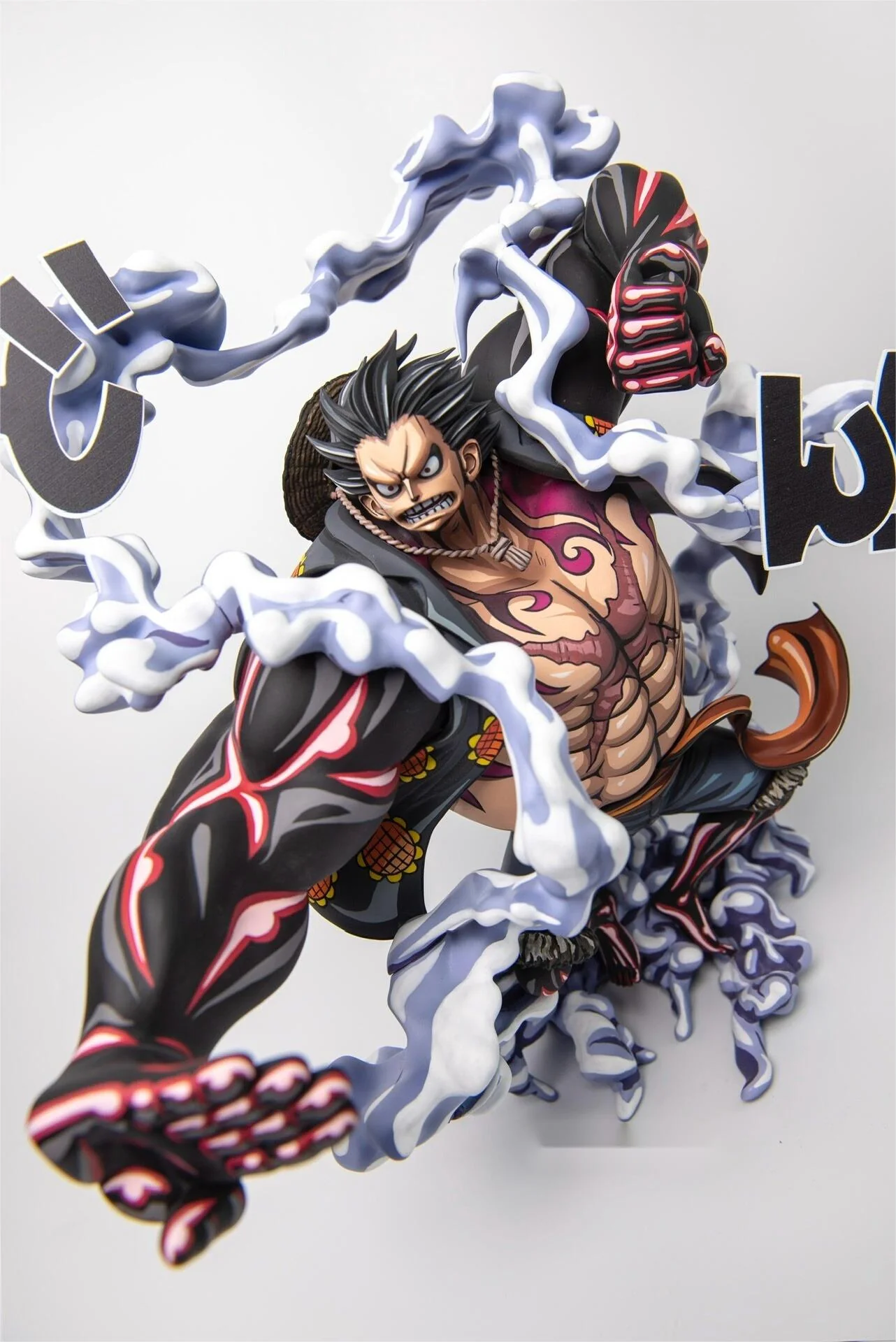 2d comic color one piece figure repaint-gear 4 big luffy