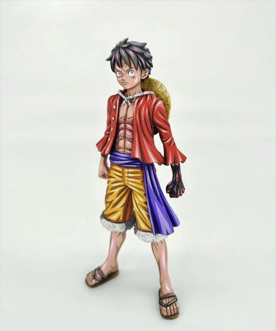 2d comic color one piece figure repaint-luffy - Image 3