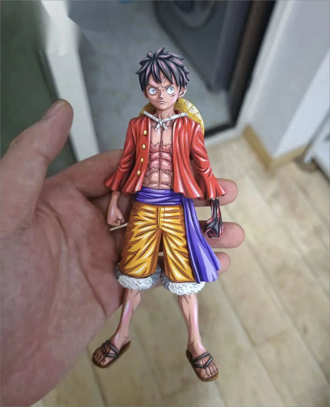 2d comic color one piece figure repaint-luffy - Image 4