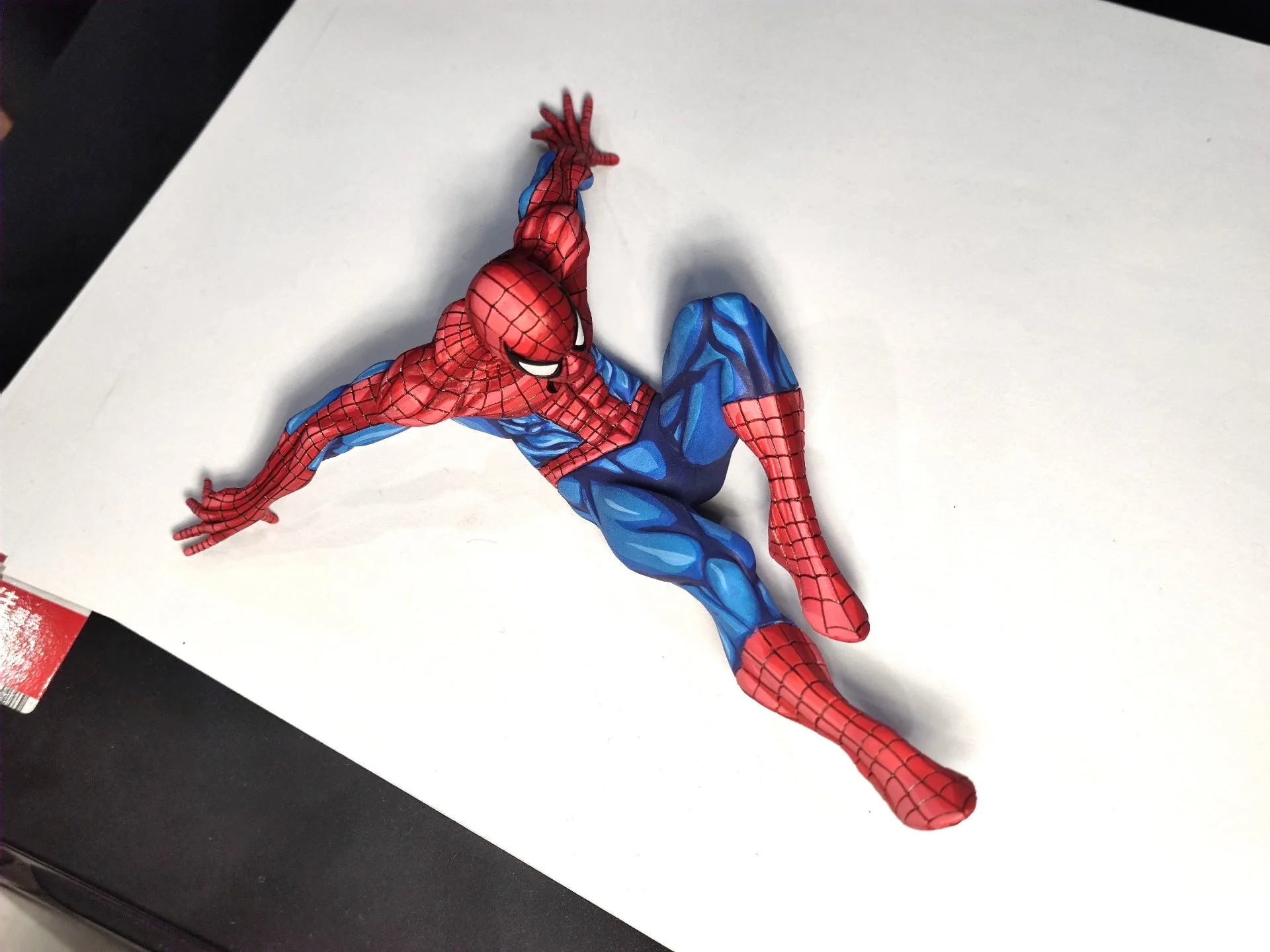 2d comic color spiderman figure repaint - Image 6