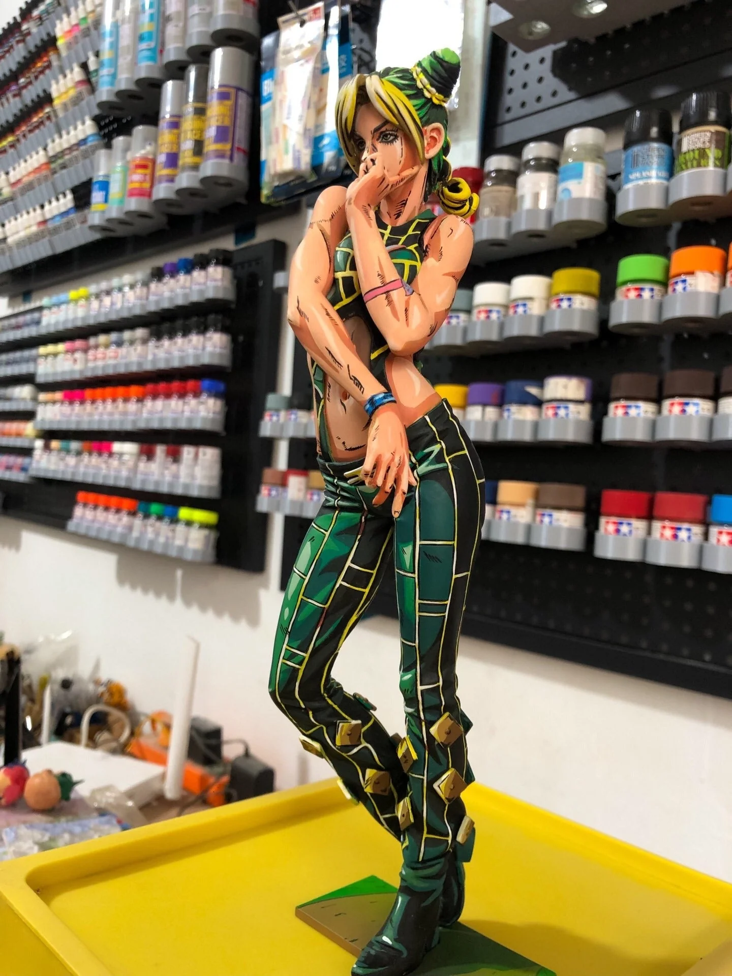 Repaint 2d comic color Jojo figure-Stone Sea -Jolyne Cujoh - Image 3