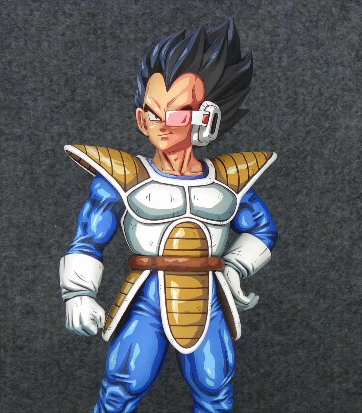 2d comic color dragonball figure repaint-Earth Vegeta - Image 2