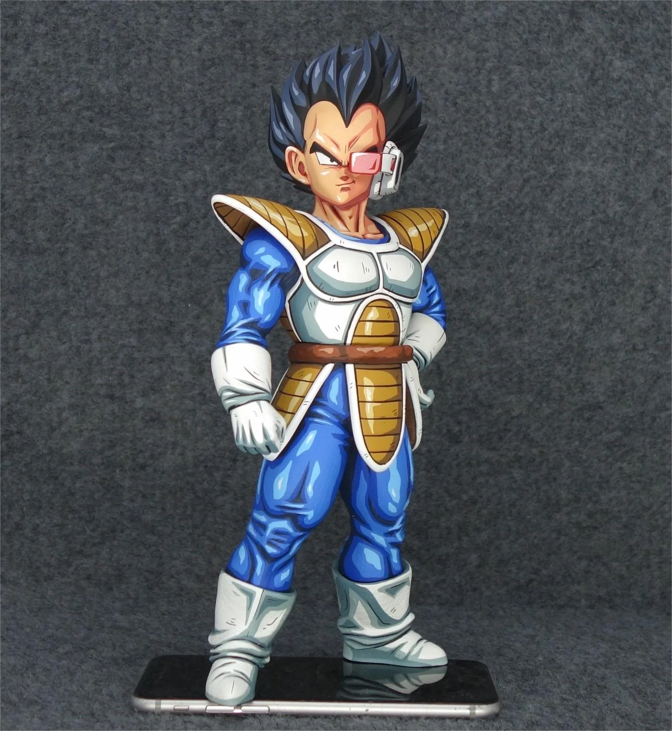 2d comic color dragonball figure repaint-Earth Vegeta - Image 5
