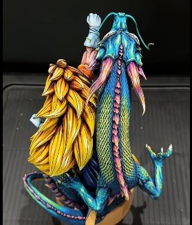 2d comic color dragonball figure repaint-colorful-goku - Image 3