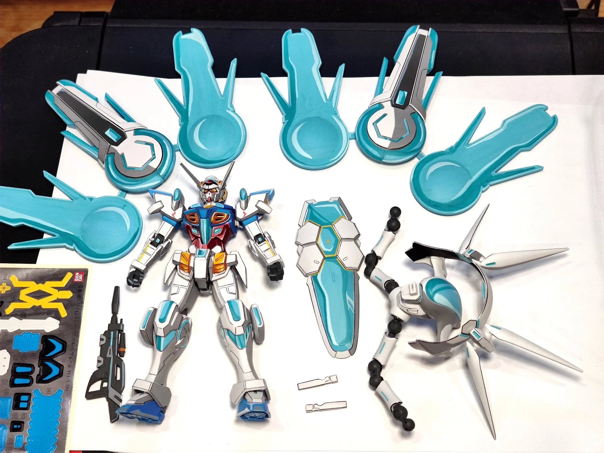 2drepaint- HG 17 1/144 Gundam G SELF perfect backpack G Zongguo - Image 3