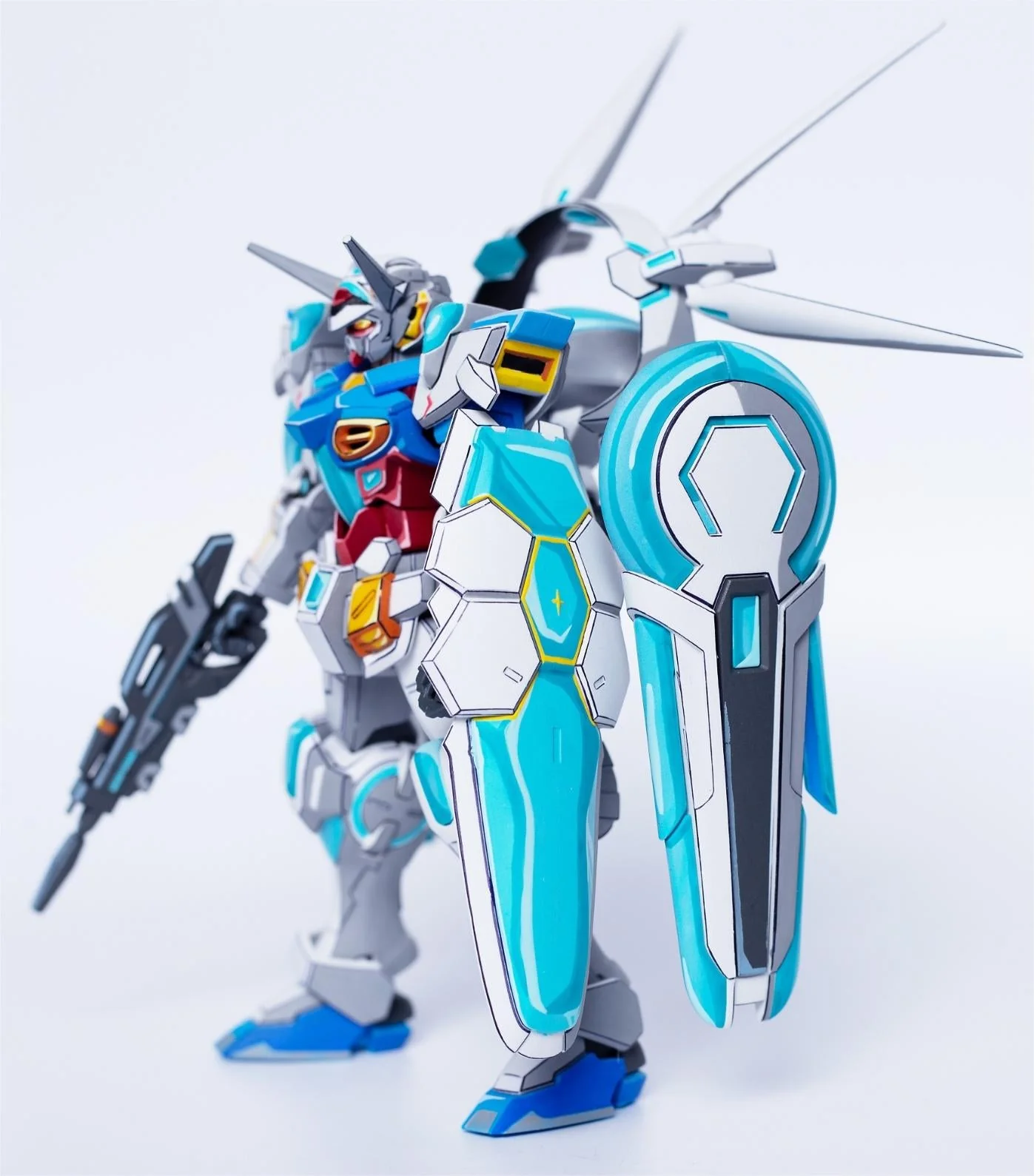 2drepaint- HG 17 1/144 Gundam G SELF perfect backpack G Zongguo - Image 4