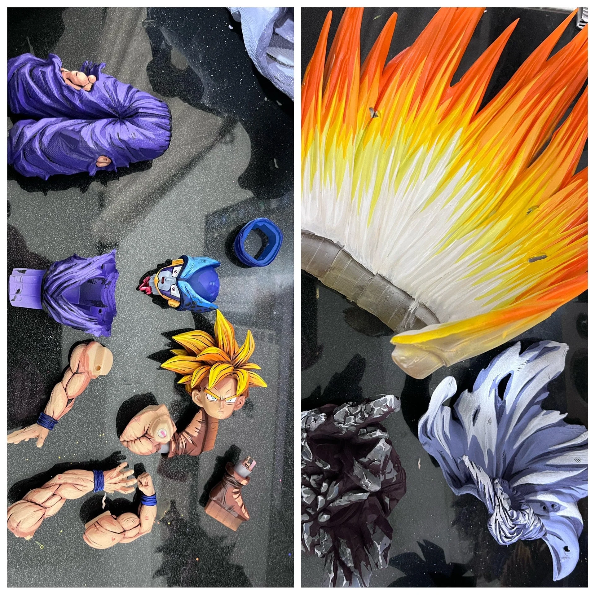 Dragon Ball  comic color repaint Figure Super Saiyan Gohan - Image 9
