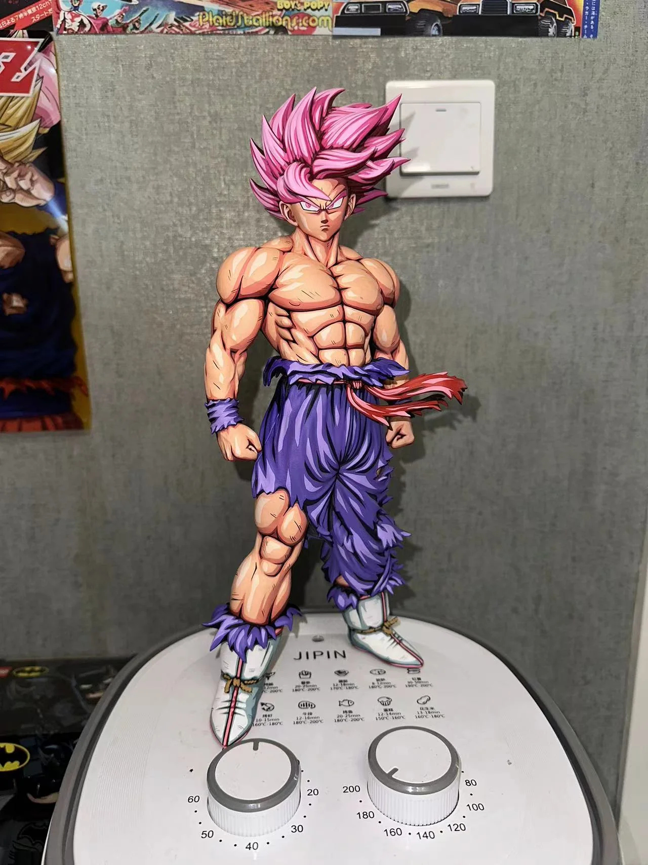 2d comic color Dragon Ball Super figure repaint-goku-pink - Image 6