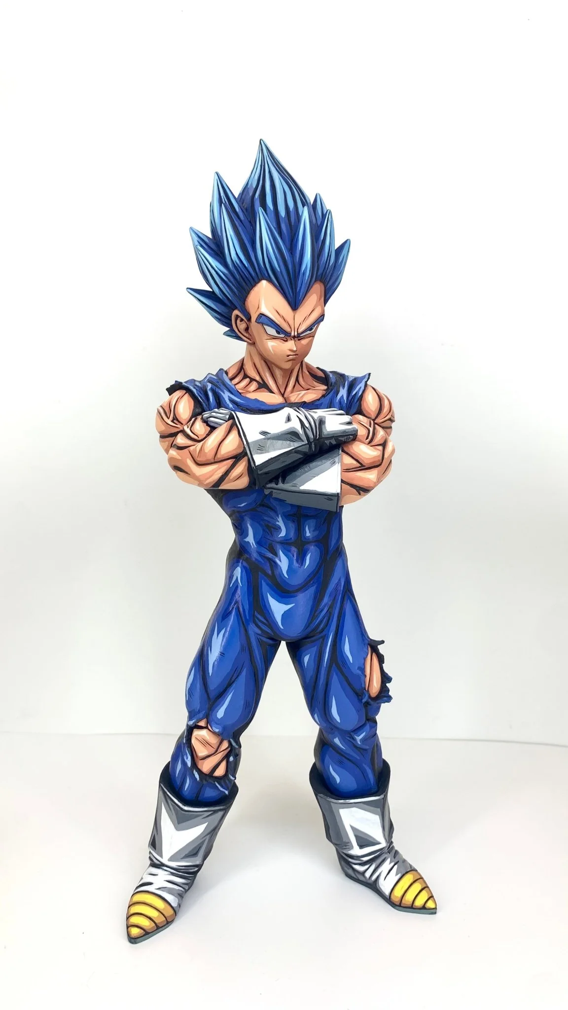 Dragon Ball Anime coating Comic color effect Figure vegeta blue - Image 3