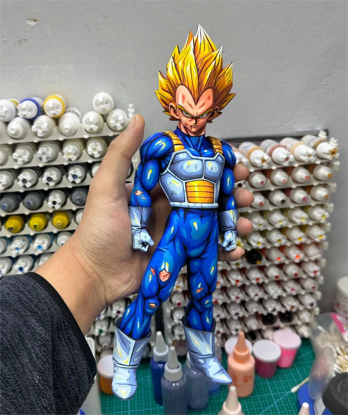 Dragon Ball Anime coating Comic color effect Figure model  smsp Vegeta - Image 4