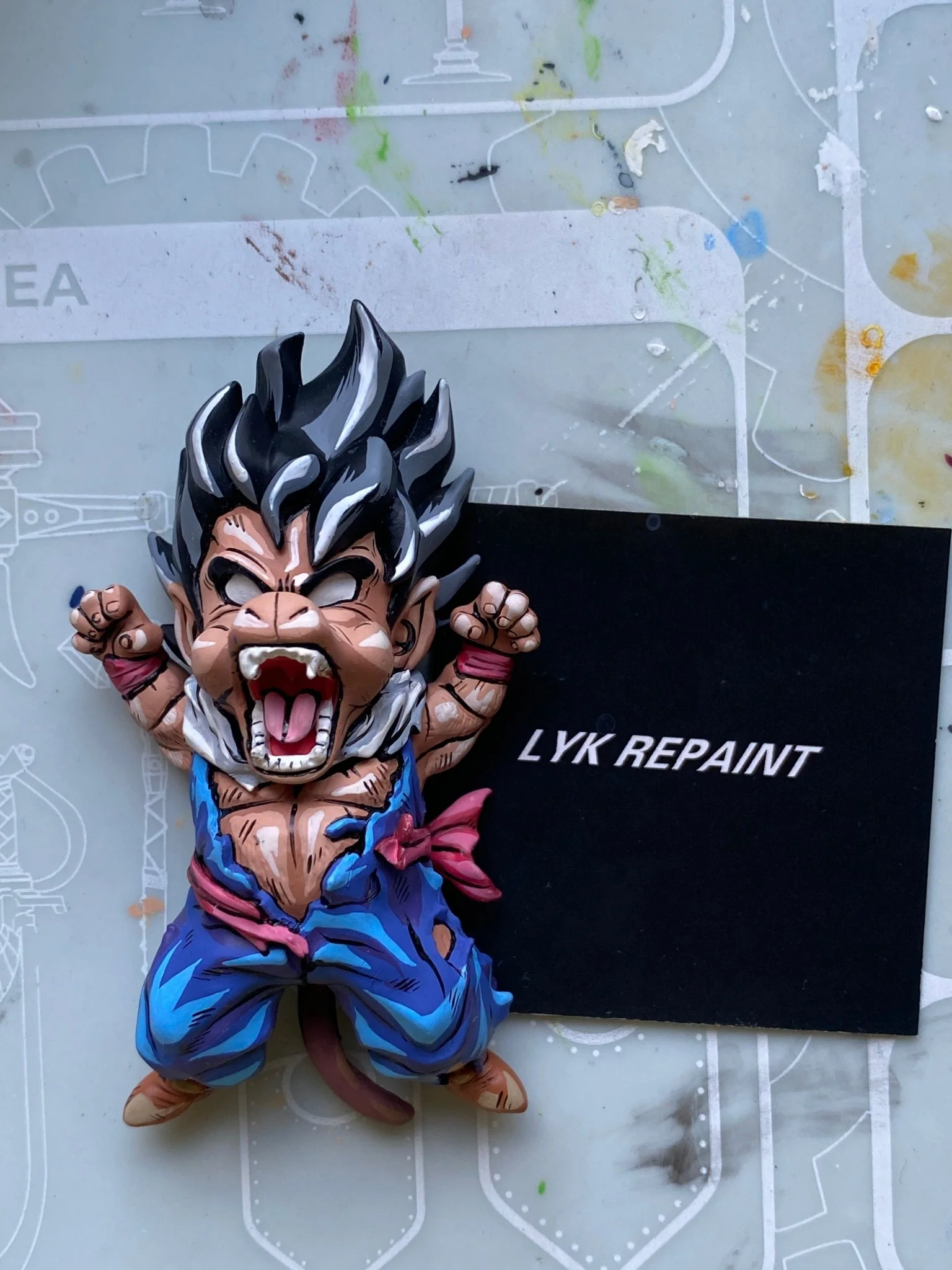 Dragon Ball  Anime coating Comic color effect Figure model Goku small - Image 3