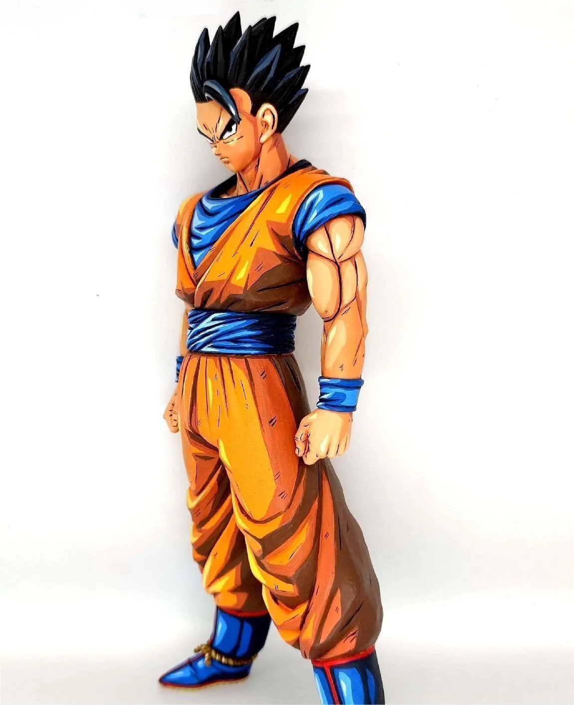 Dragon Ball Anime coating Comic color effect Figure model Gohan standing - Image 3