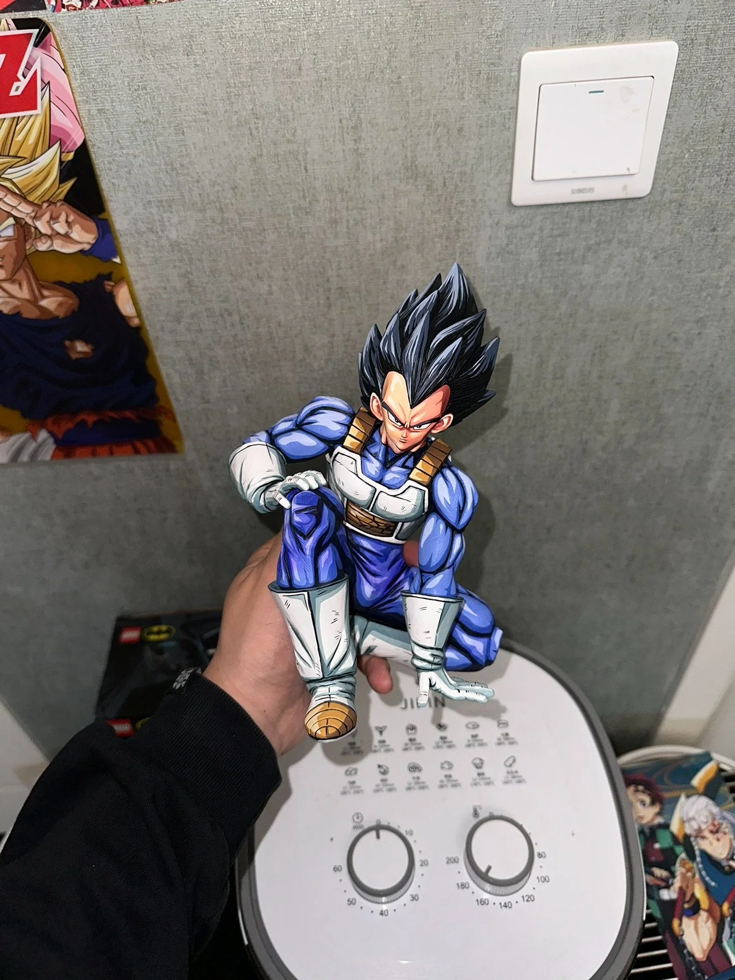 2d comic color dragonball figure repaint-vegeta - Image 2