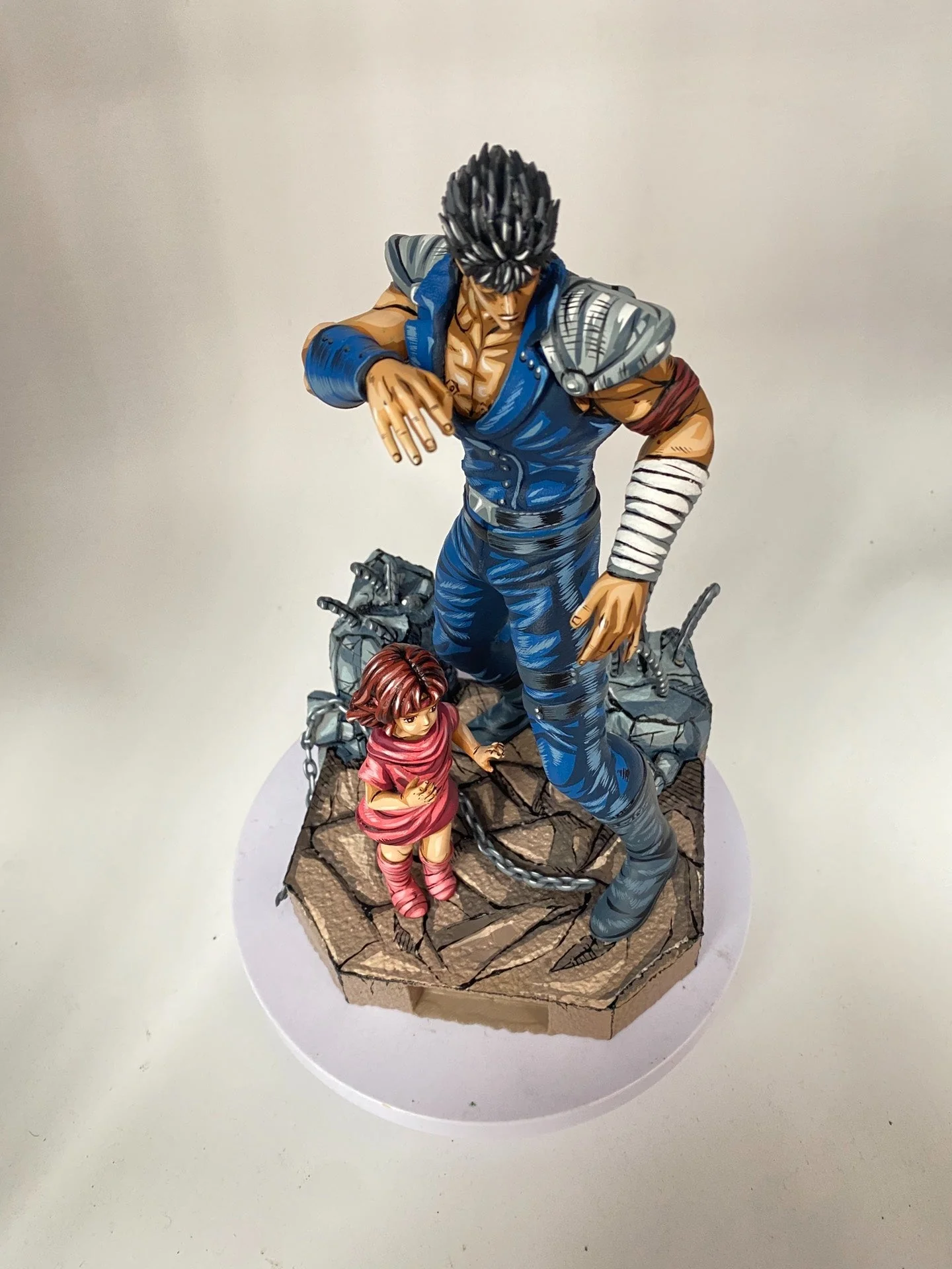 Repaint 2d comic color Kenjiro figure-Fist of the North Star - Image 3