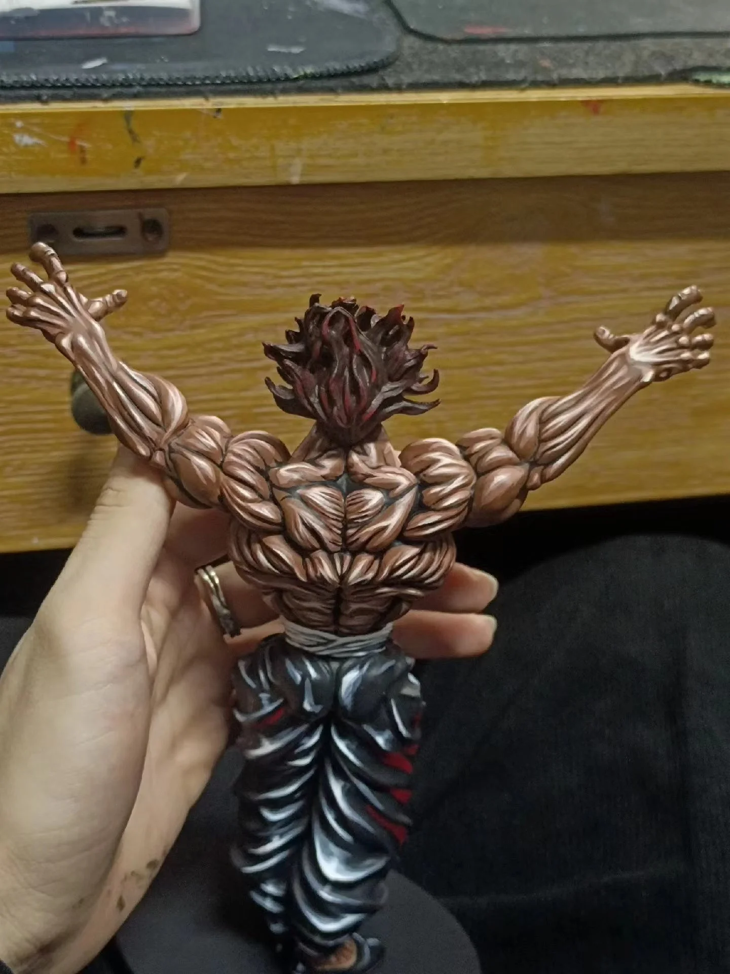 Hanma Yujirō coating Comic color effect Figure model - Image 3