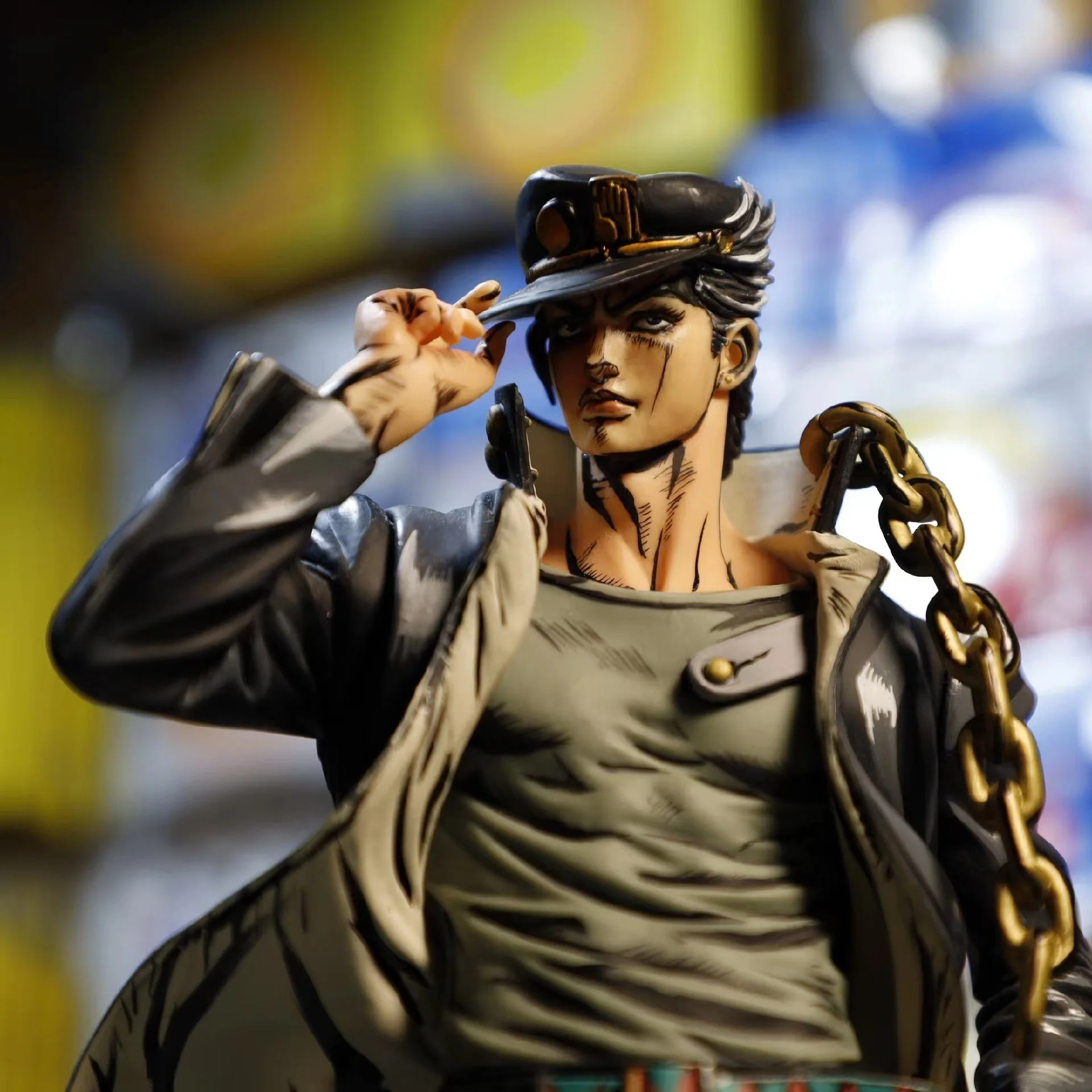 Jojo Anime coating Comic color effect Figure model Kujo Jotaro - Image 4