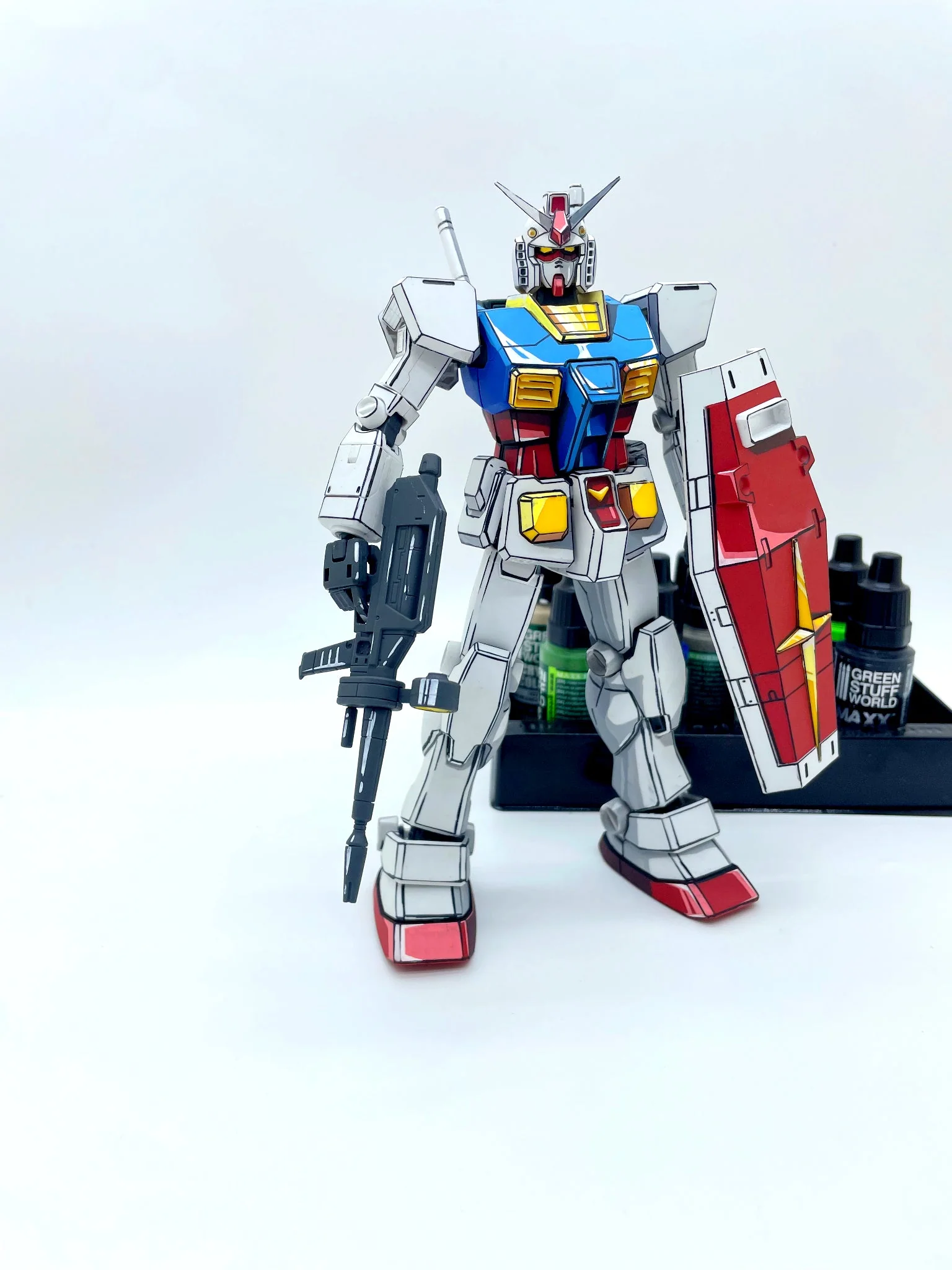 MG GUNDAM-2d repaint gunpla