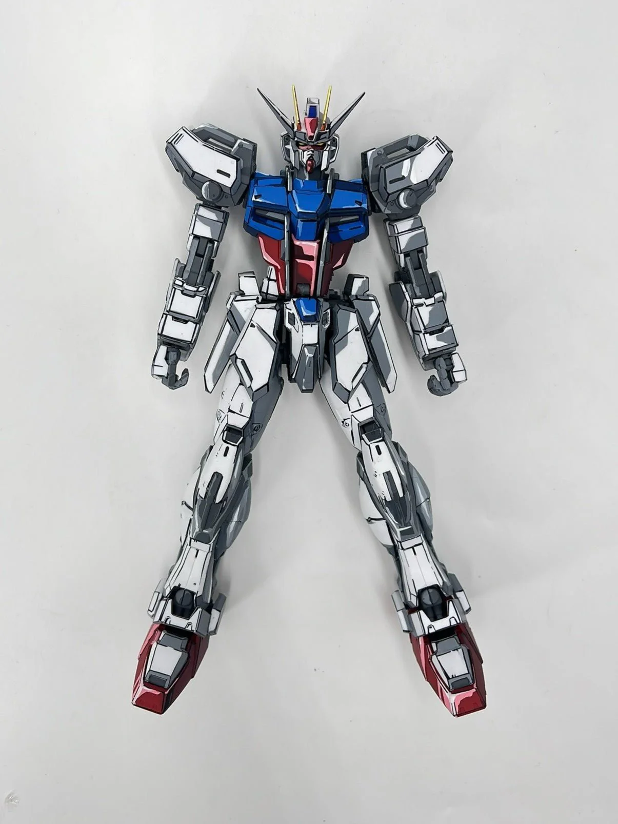 MG Strike Gundam comic color repaint - Image 4