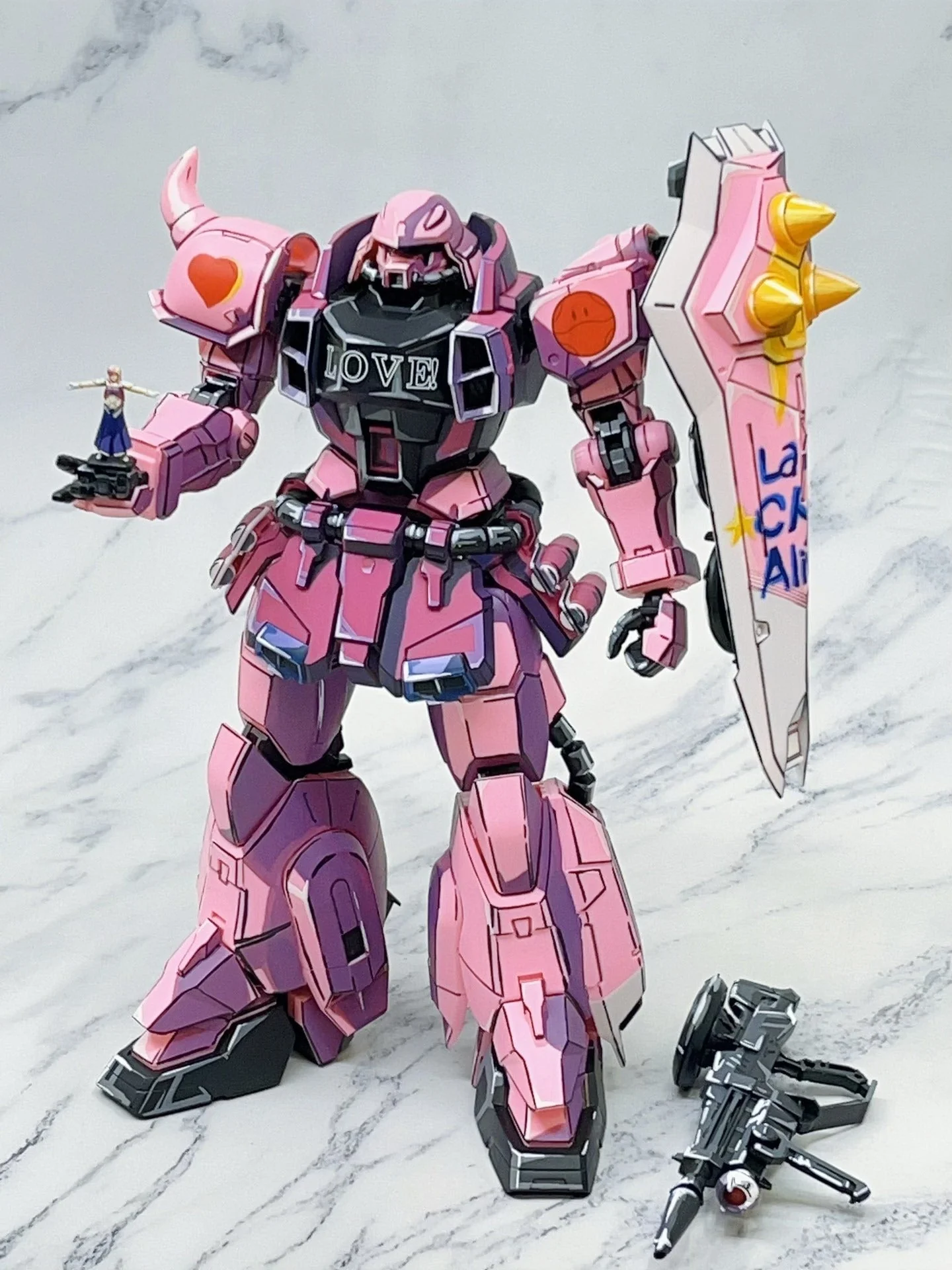 MG Zaku Warriors-2d repaint gunpla - Image 4