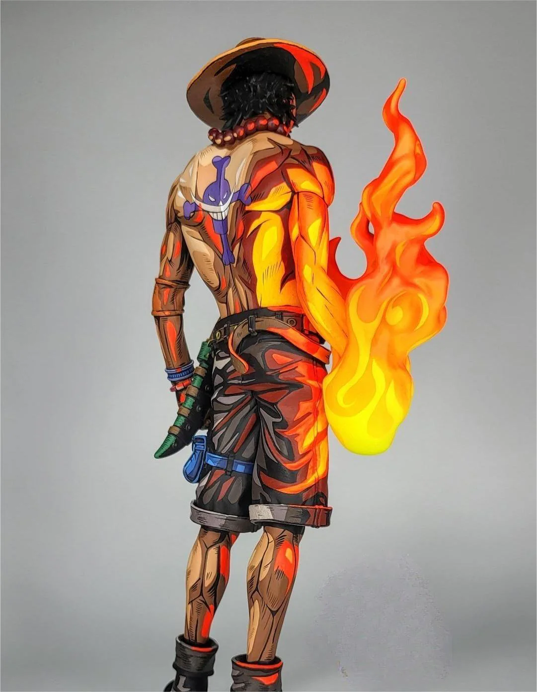 One Piece Anime coating Comic color effect model-Ace - Image 3