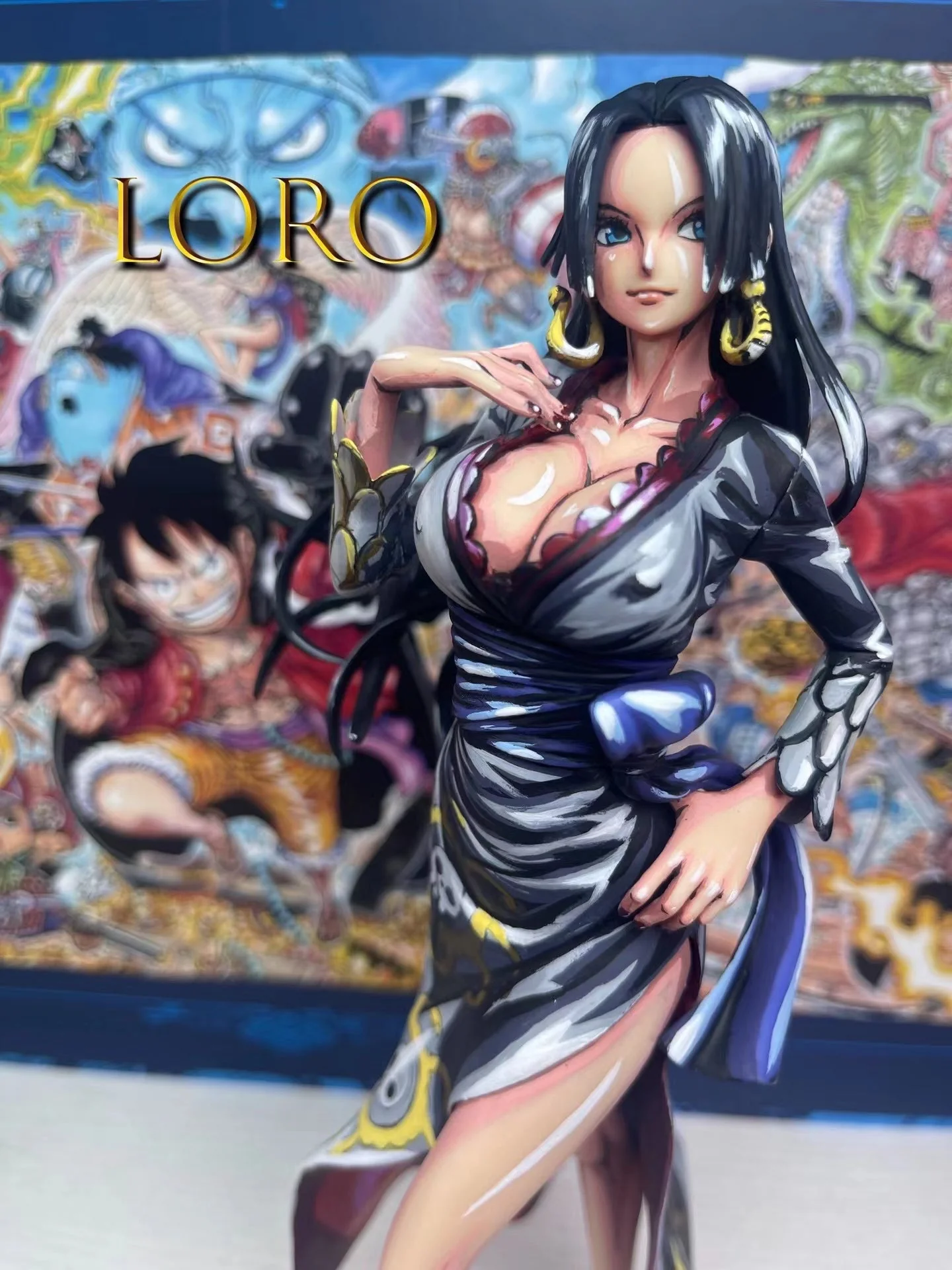 One Piece girls coating Comic color effect Figure model - Image 11