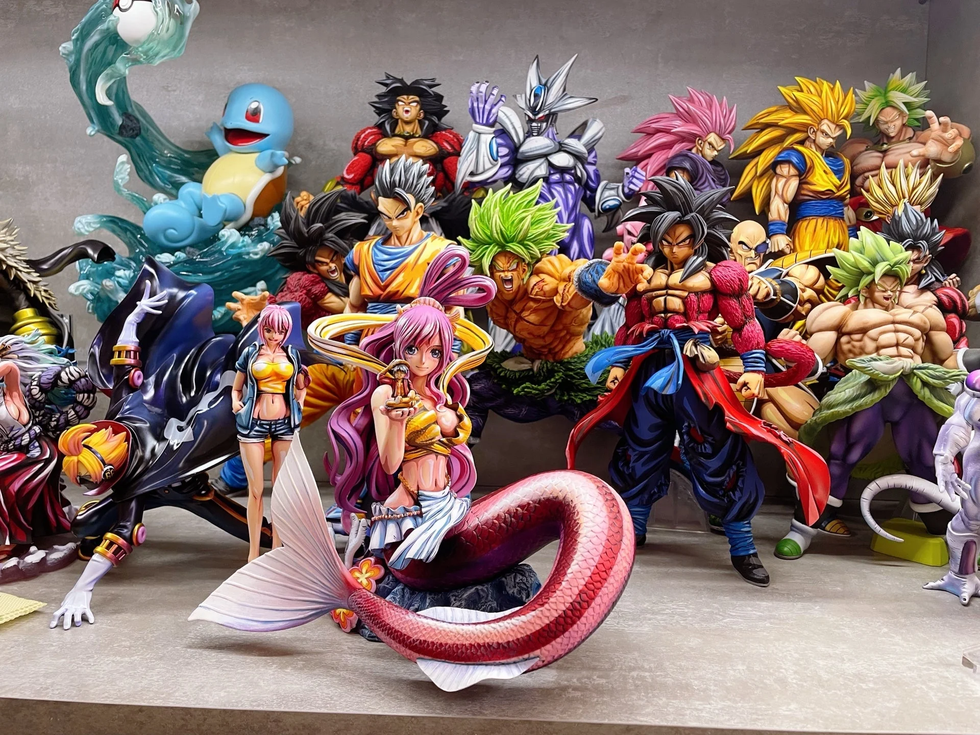 One Piece girls coating Comic color effect Figure model - Image 4