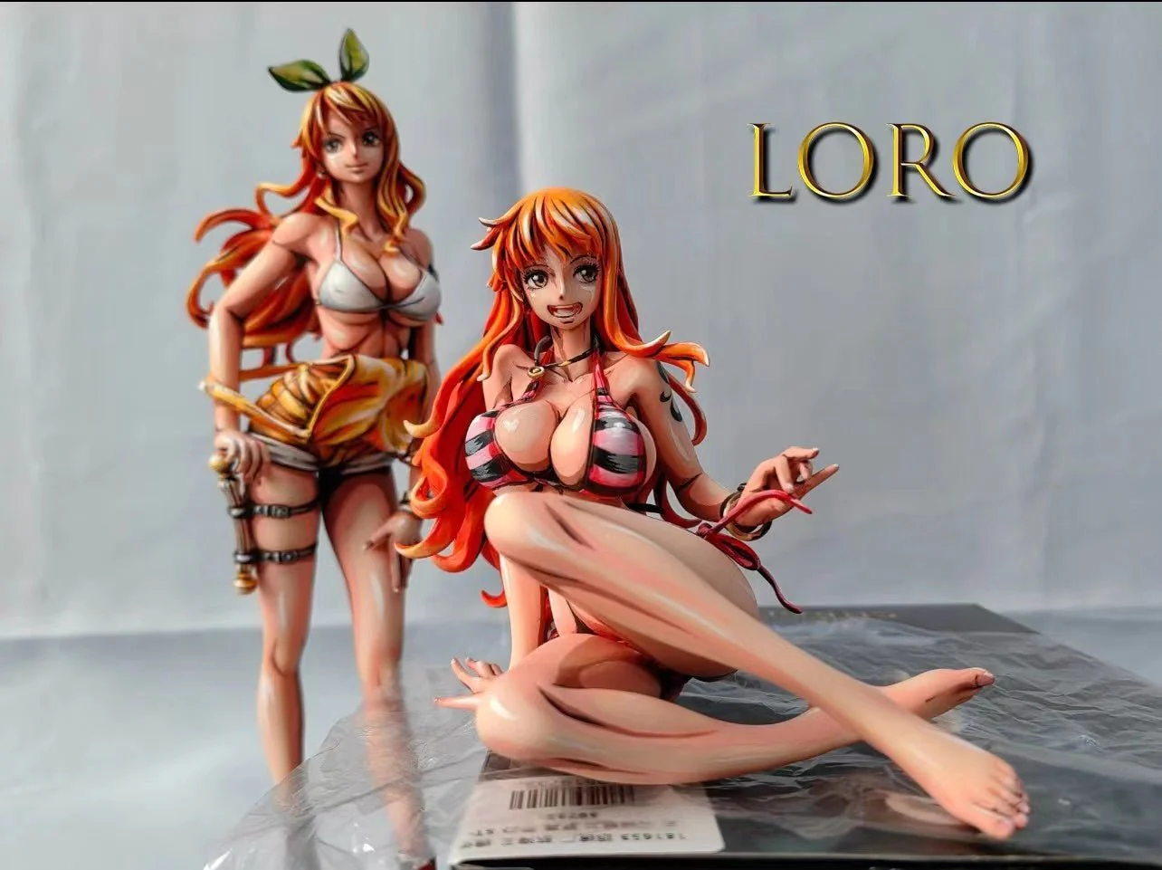 One Piece Hancock and Nami coating Comic color effect Figure model(friend's work) - Image 9