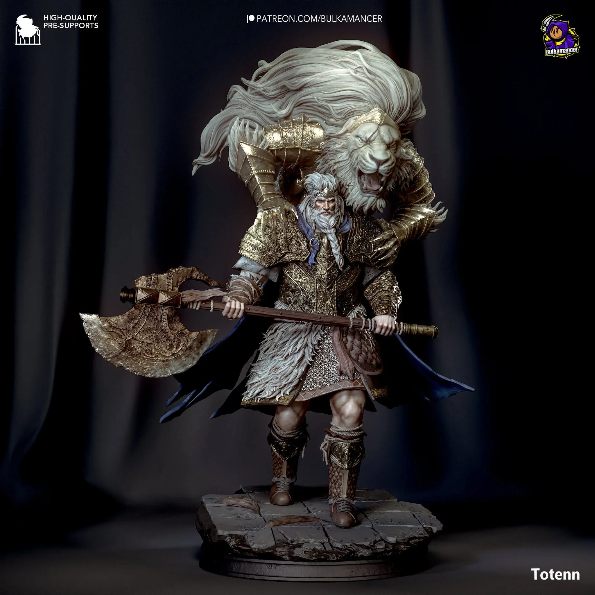 Personal order, 3D printed model repaint
