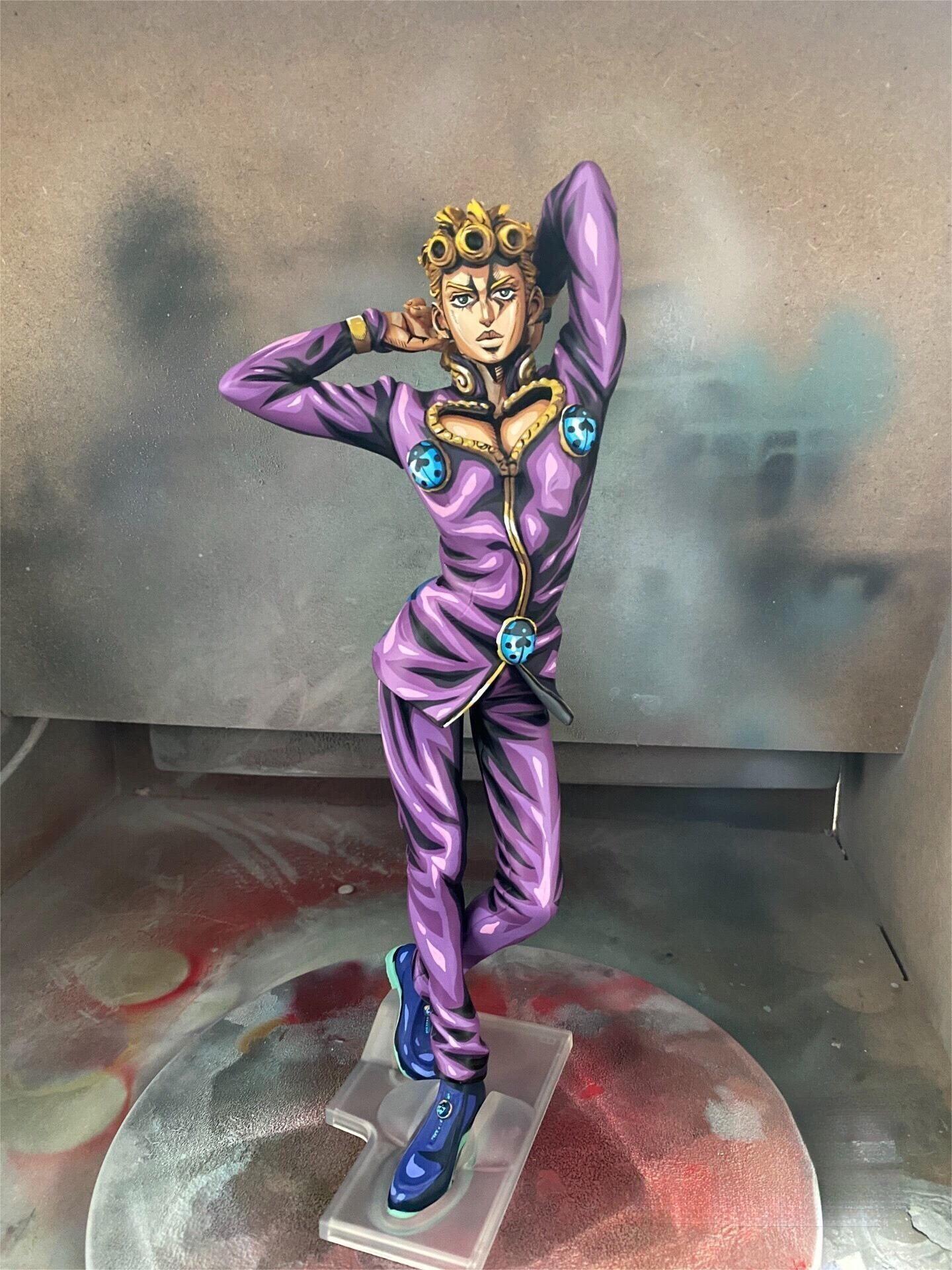 Repaint 2d comic color Jojo figure-Giorno Giovanna - Image 3