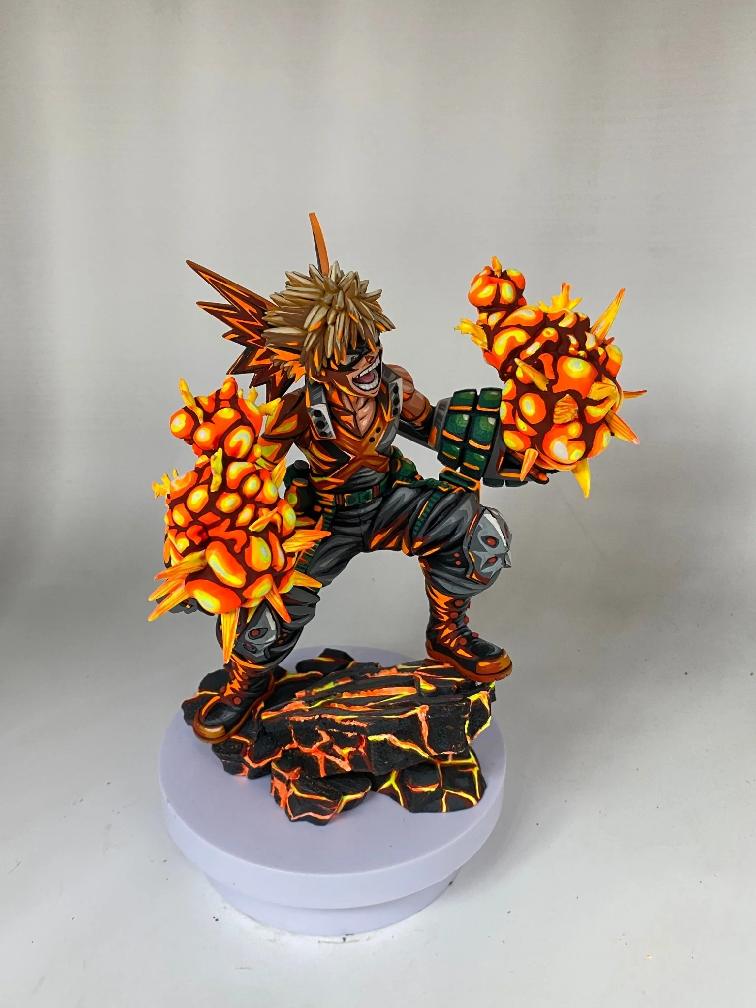 repaint Bakugo Anime coating Comic color effect Figure - Image 3