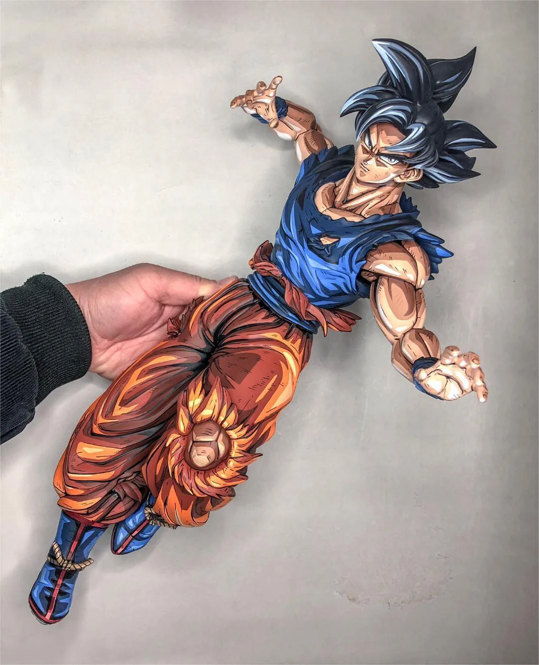 Repaint Dragon Ball Freedom Goku with Photo Frame Background(Copying works) - Image 3