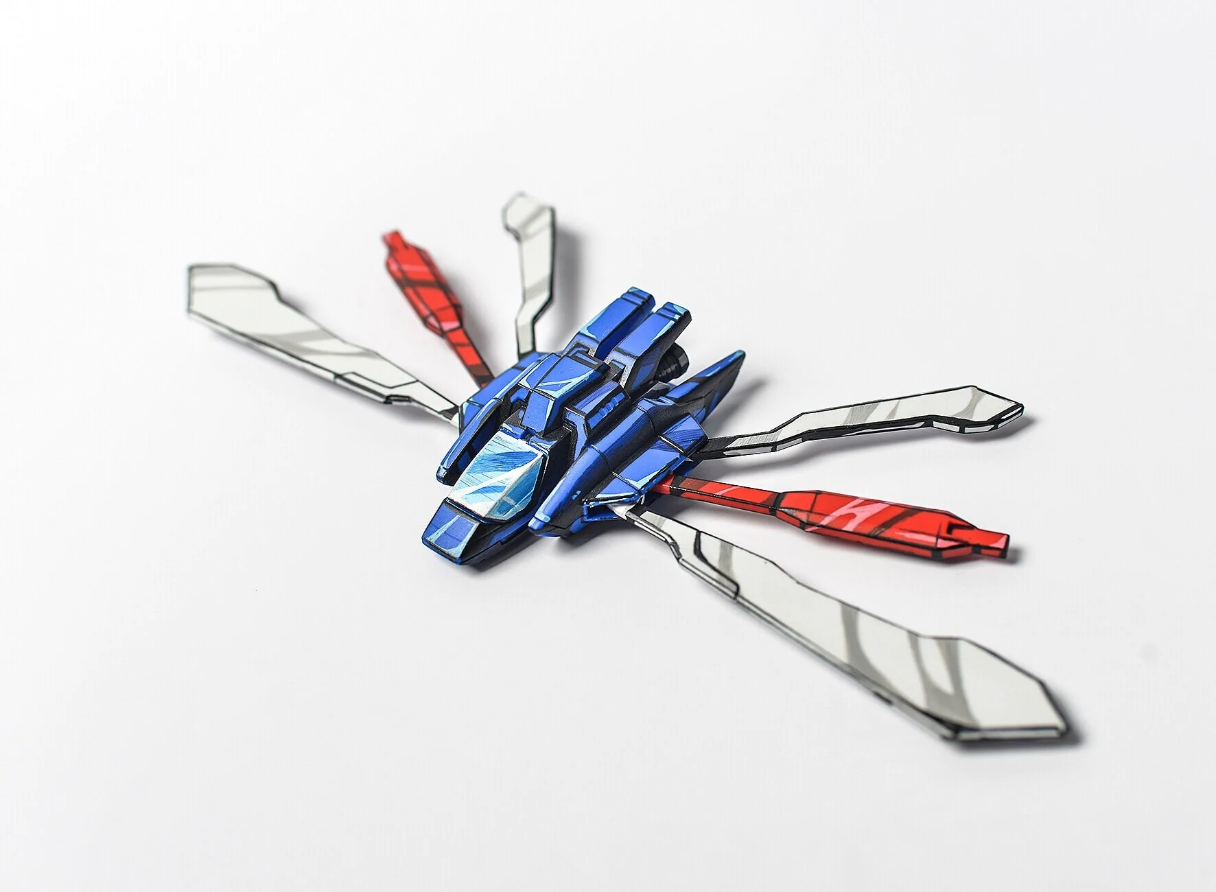 Repaint Gundam 2d manga color gunpla-God Gundam - Image 7