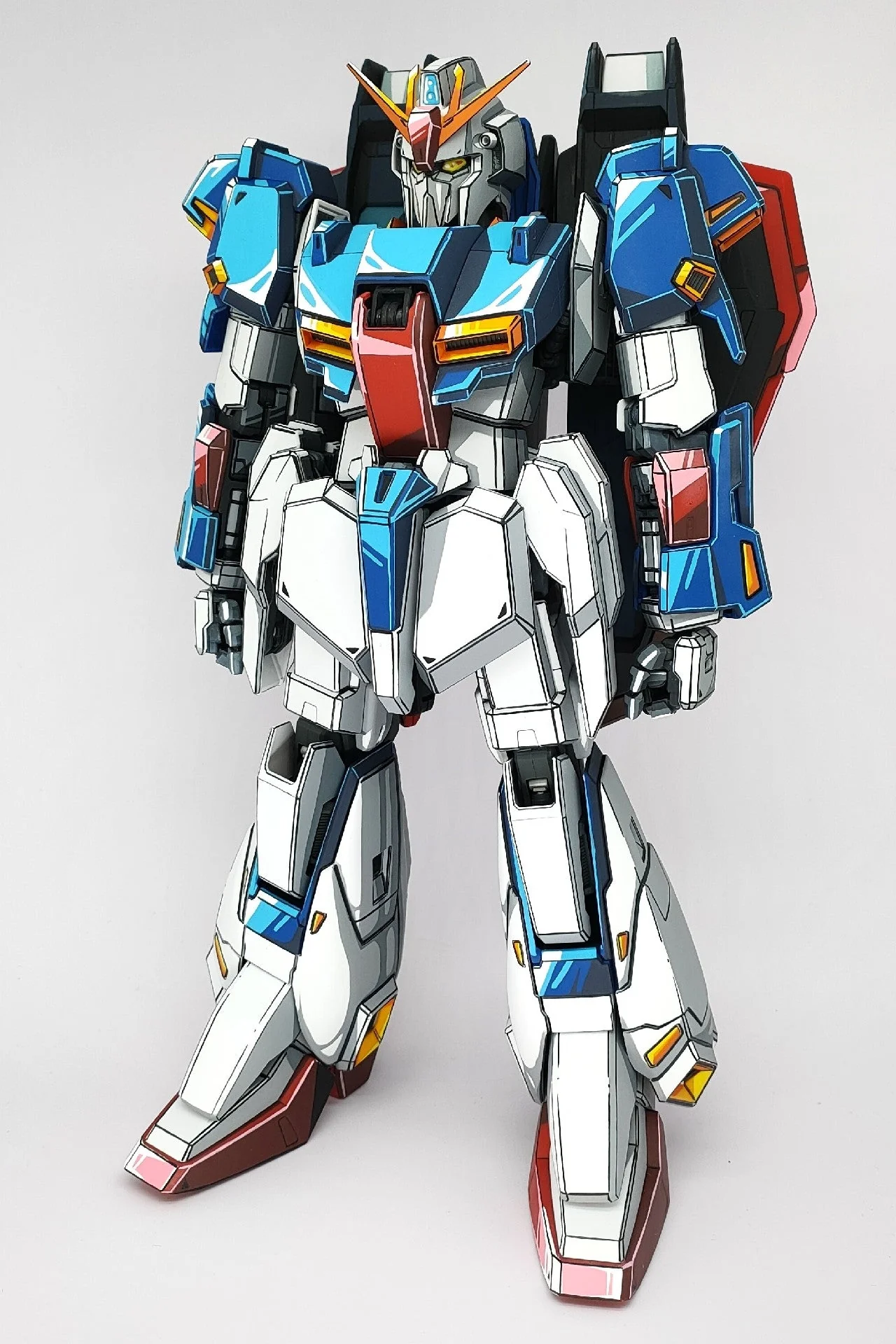 Repaint Gunpla 2d Pgz Gundam manga color figure - Image 8