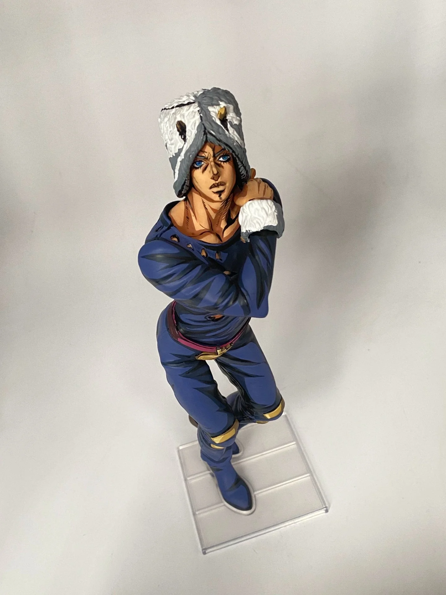 Repaint 2d comic color Jojo figure-Stone Sea -Weather Report - Image 4