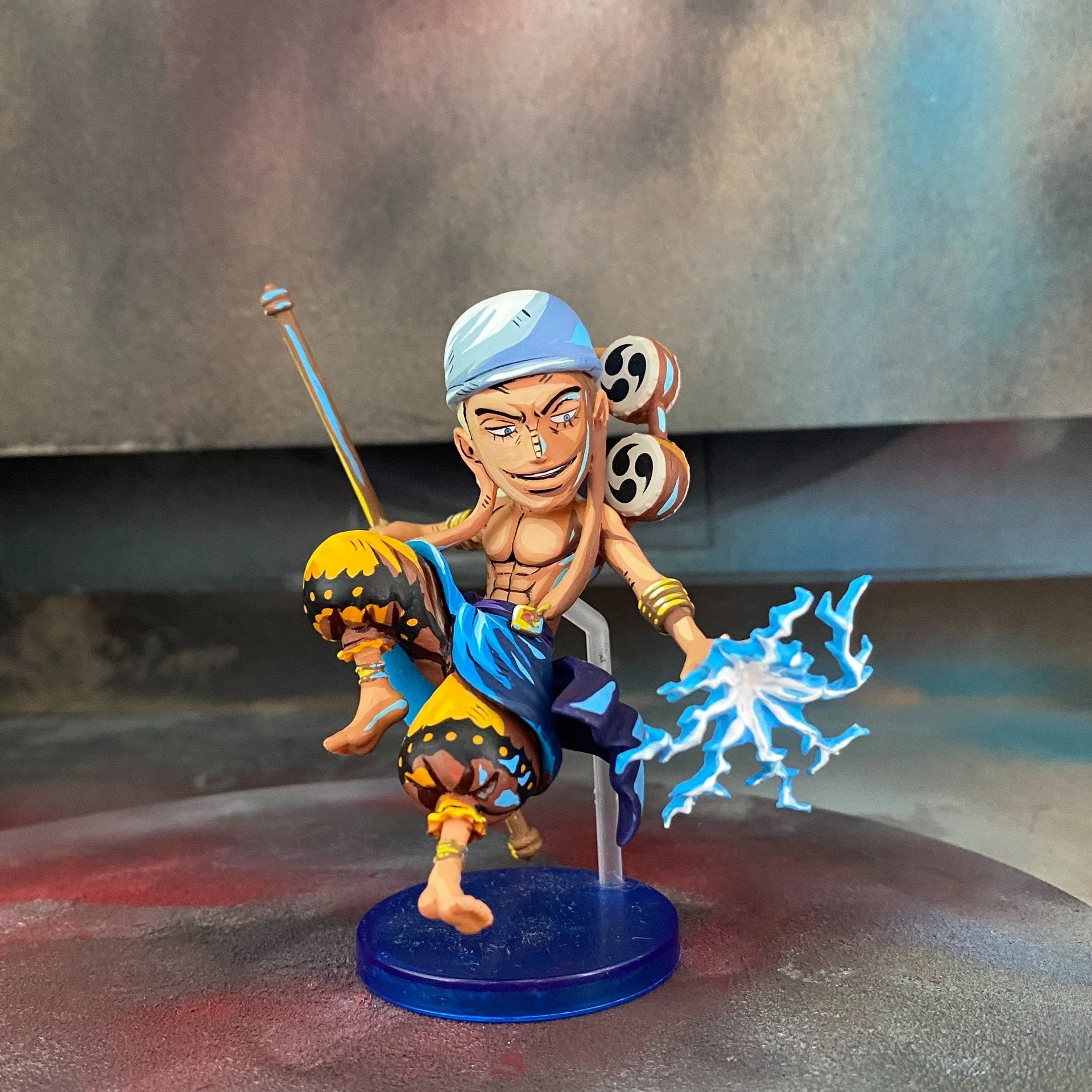 Repaint One Piece, Thunder God Enel 2d repaint comic color