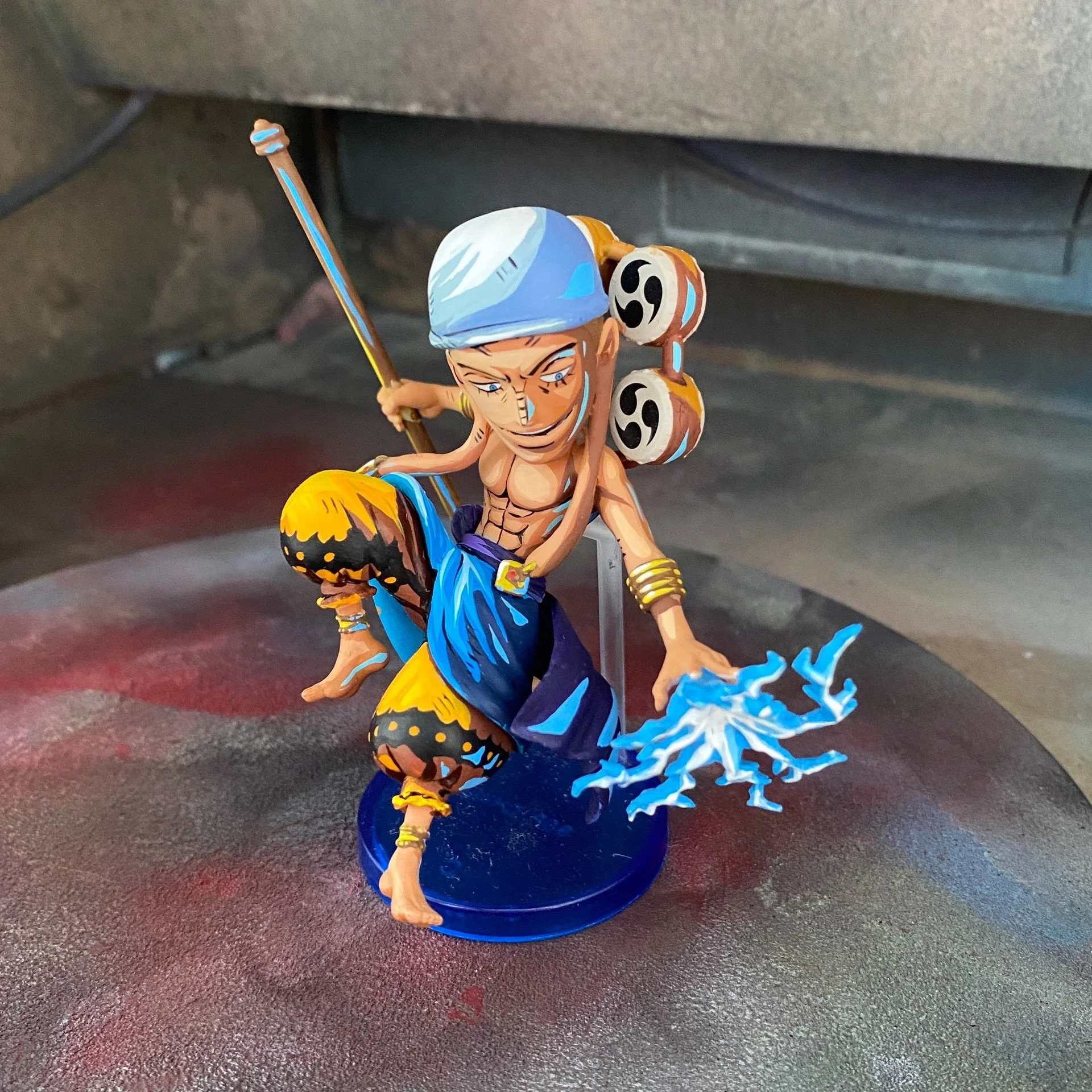 Repaint One Piece, Thunder God Enel 2d repaint comic color - Image 4