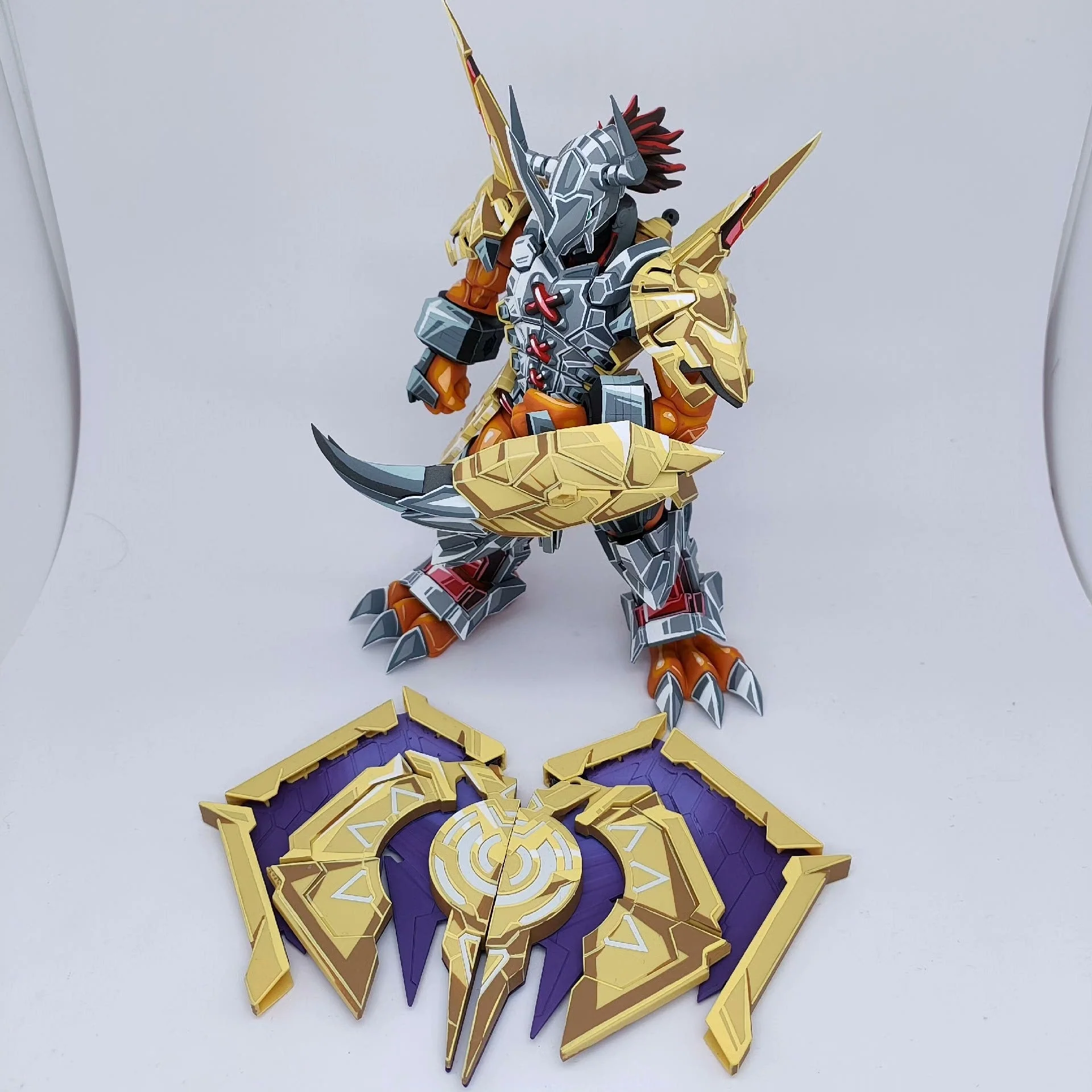 Repaint War Greymon 2d manga color gunpla - Image 4