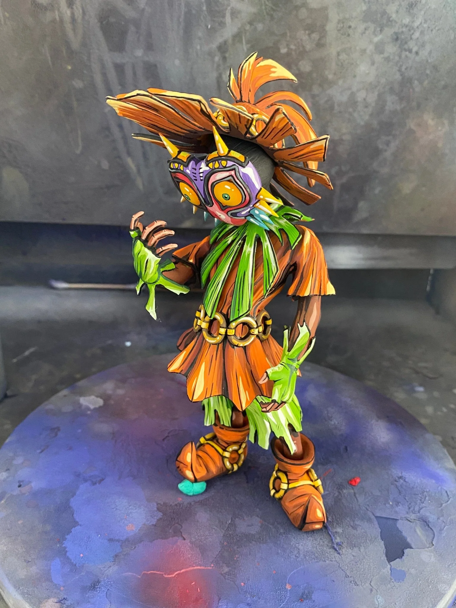 Repaint 2d comic color figure-zelda-majoras mask - Image 3