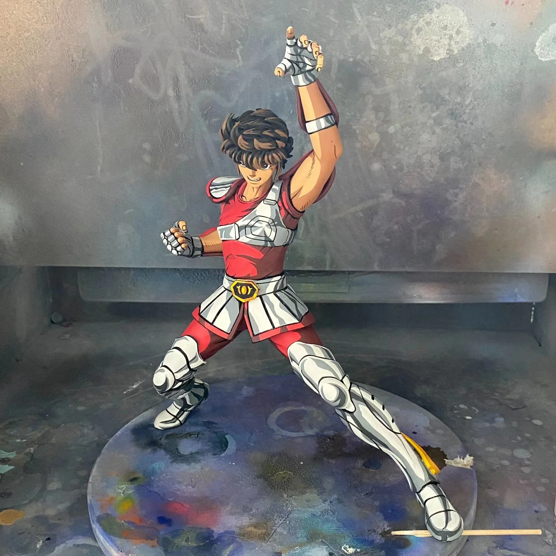 Repaint 2D Saint Seiya figure-Seiya - Image 5