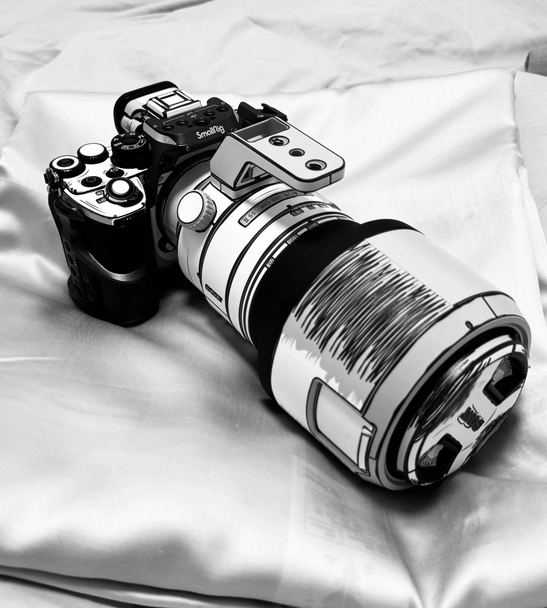 Suitable for Sony A7M4\M3\R5\R4\S3\M2\FX3\FX30camera protective film SONY A74 body sticker A7S3\A7M2\FX30 2D version skin （ Customized contact customer service） - Image 10