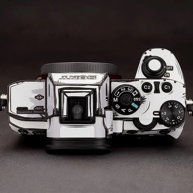 Suitable for Sony A7M4\M3\R5\R4\S3\M2\FX3\FX30camera protective film SONY A74 body sticker A7S3\A7M2\FX30 2D version skin （ Customized contact customer service） - Image 7