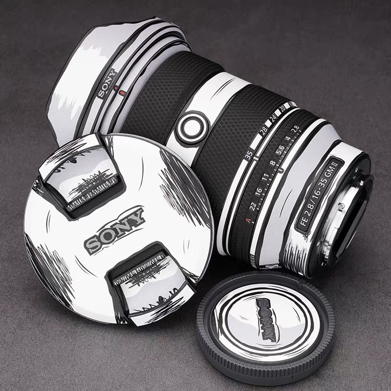 Suitable for Sony FE16-35\50F1.4GM\24-105F4 lens protective film SONY 24-70F2.8GM second generation sticker 2D version full package 3M（ Customized contact customer service） - Image 4