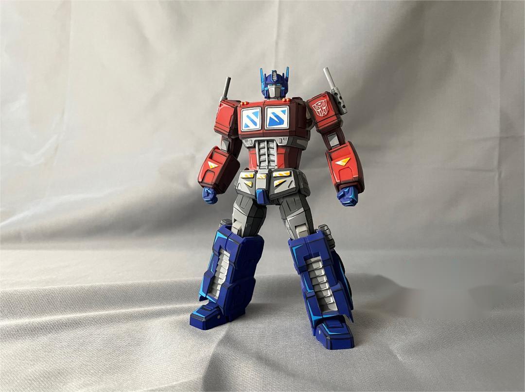 Transformers, Optimus Prime, comic color, two-dimensional repainting - Image 2